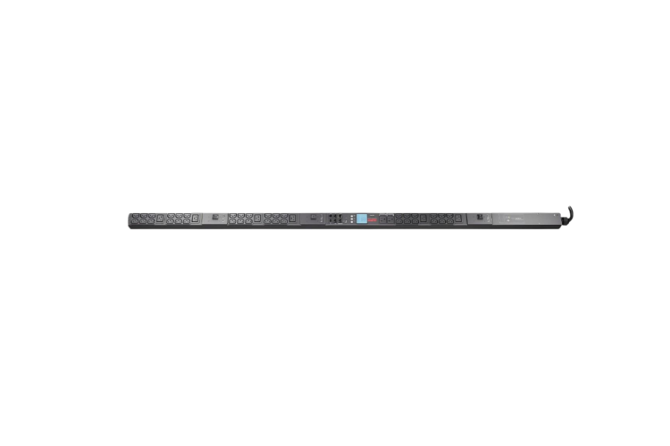 APC Metered 0U Vertical Rack PDU, 30A 208V Power Distribution Unit with (36) C13, (6) C19 & (2) NEMA 5-20R Outlets, AP8865