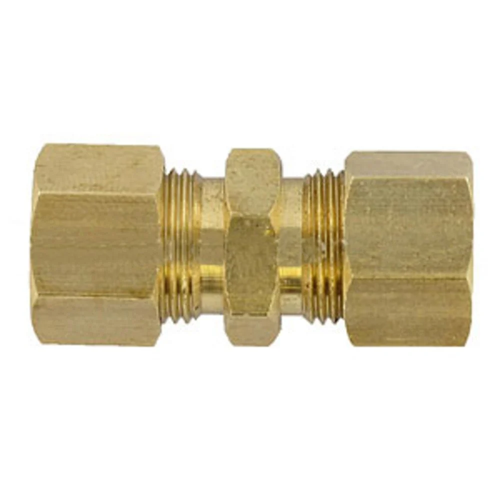 Brass Compression Union 5/16 x 5/16 Compression — Single
