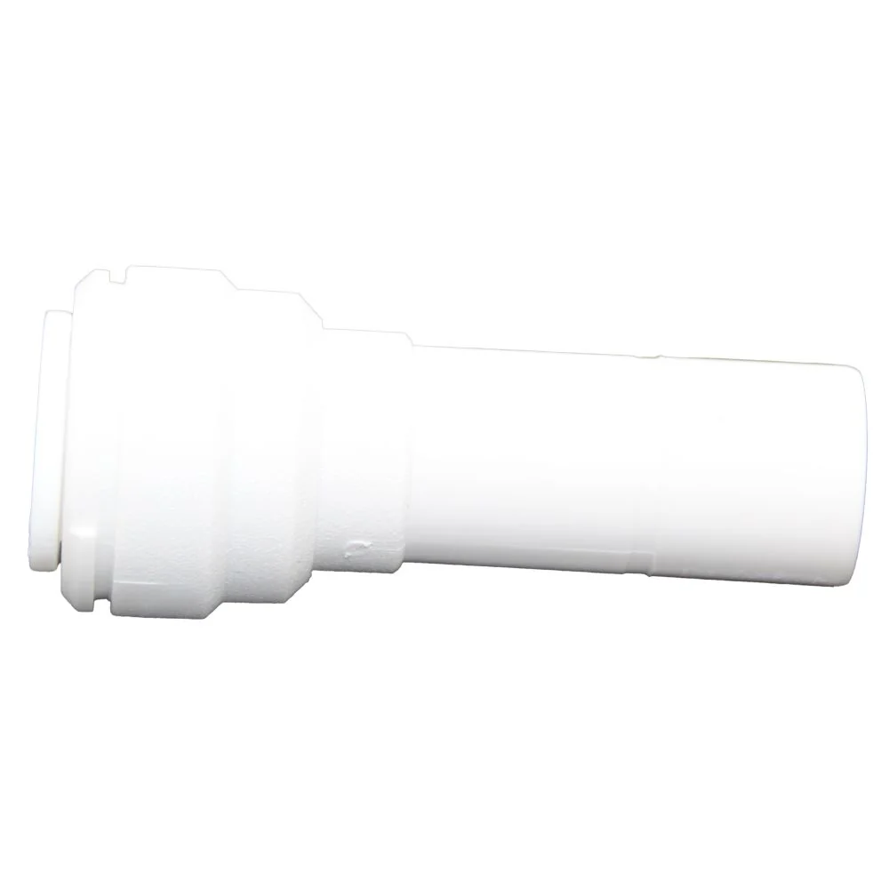 NeoFit - Polypropylene Natural White Reducer 3/8" OD x 1/2" Stem — Single