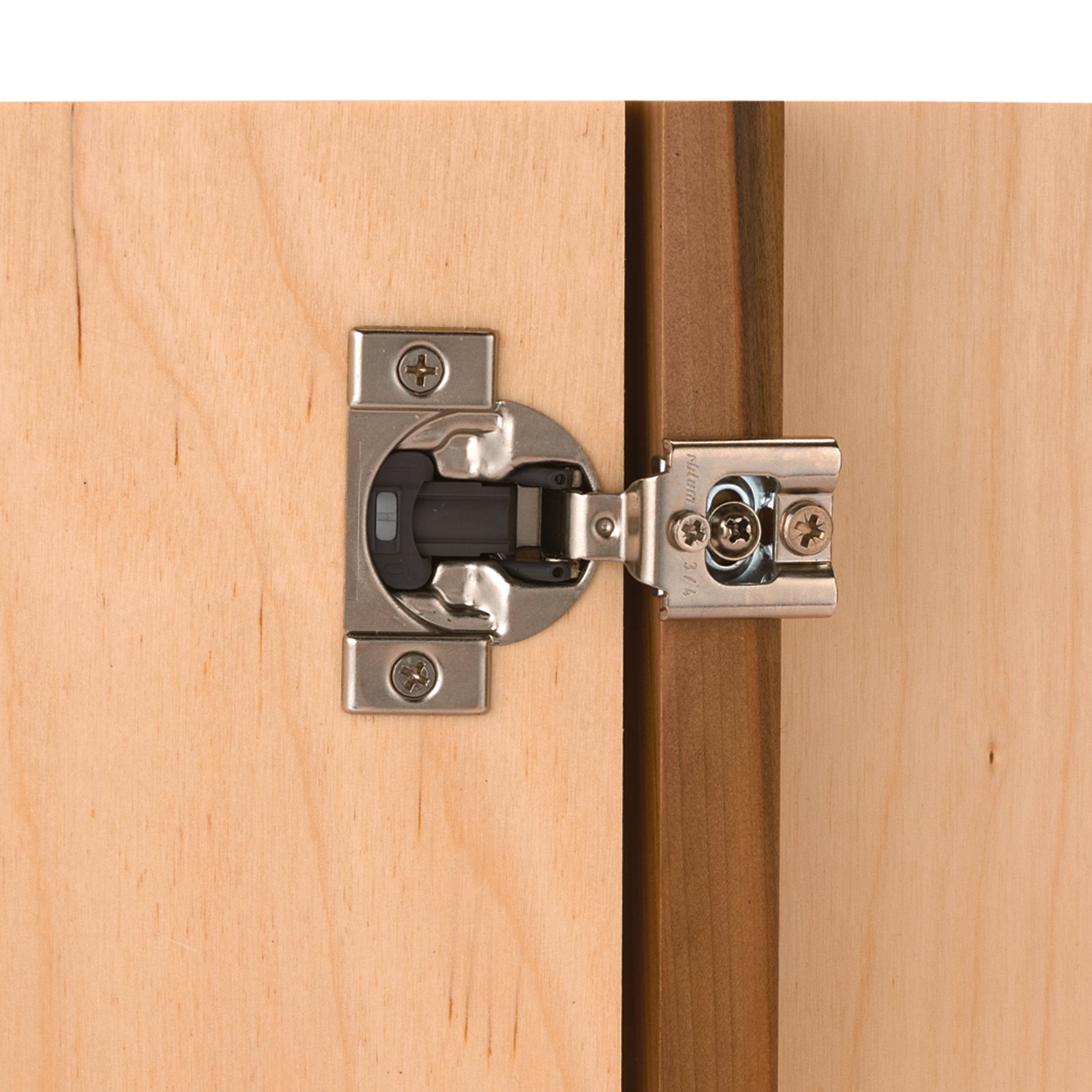 Compact Face Frame Hinge - 1/2" Overlay - 105 Degree with BLUMOTION - 1 Pair