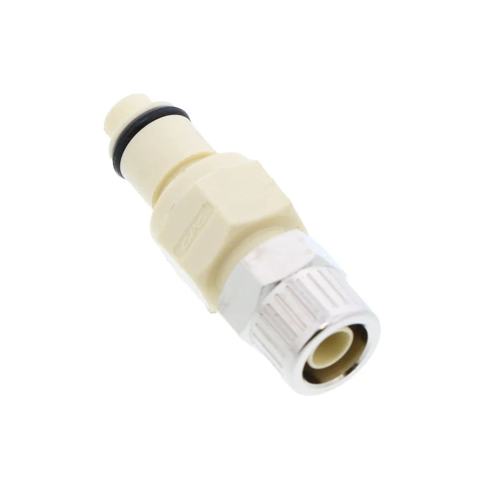 PLCD2000612 Valved In-Line PTF Coupling Insert 3/8 PTF — Bag of 25