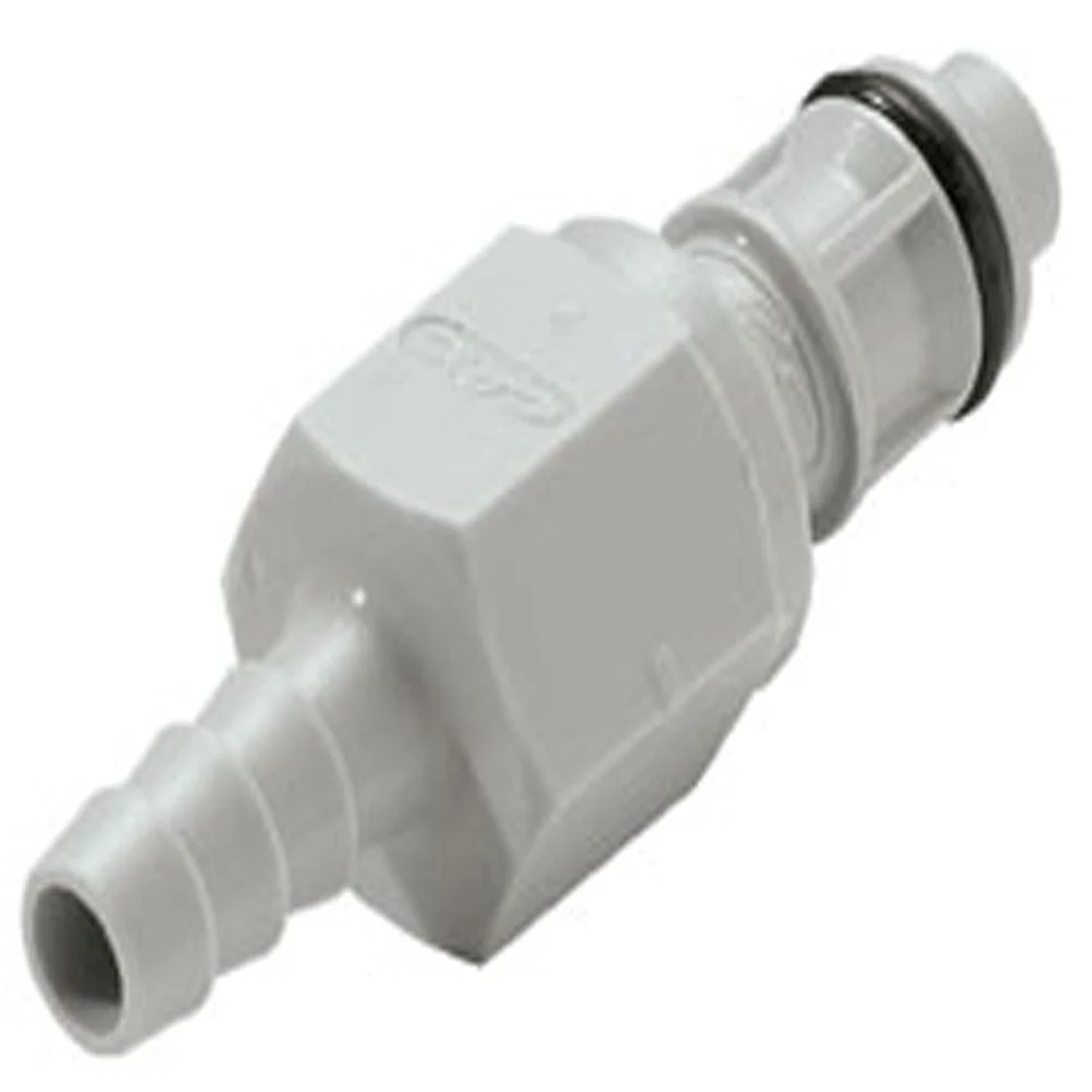 EFC22612 Valved In-Line Hose Barb Coupling Insert 3/8 ID Barb — Single