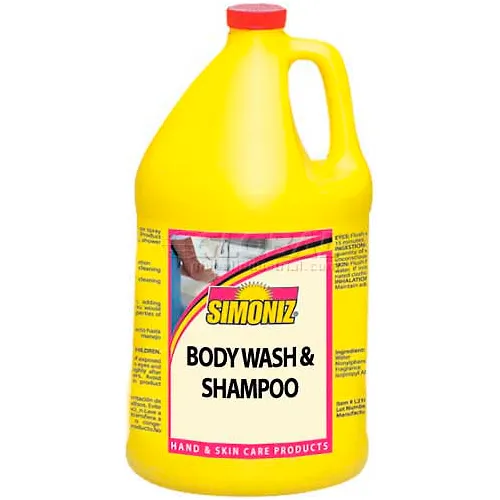 Simoniz® Foaming Cool Blue Hand Soap & Body Wash 1 Gallon, Pkg Qty 4 - C0664004