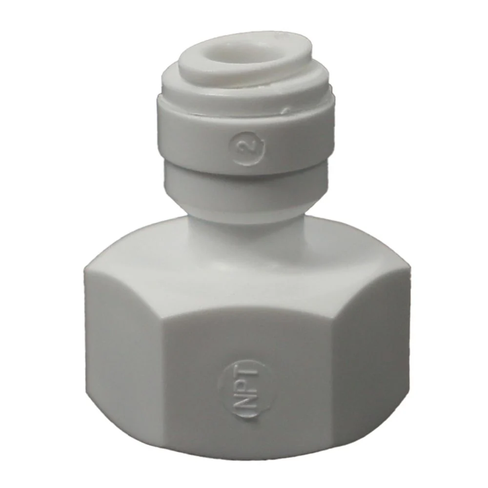 Female Adapter Acetal 1/4 QC x 1/2 NPT — Single