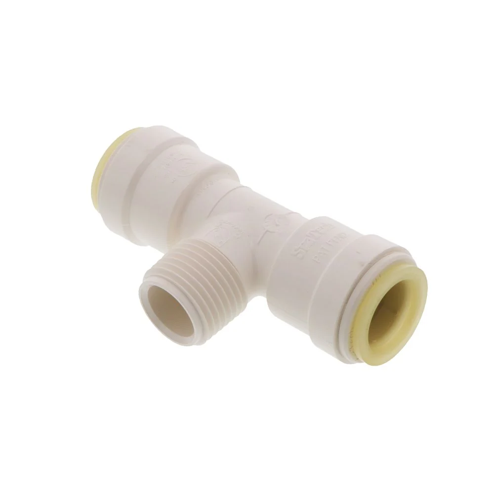 Watts AquaLock/SeaTech - Male Thread Tee - 1/2 CTS x 1/2 CTS x 1/2 NPT Branch — Single