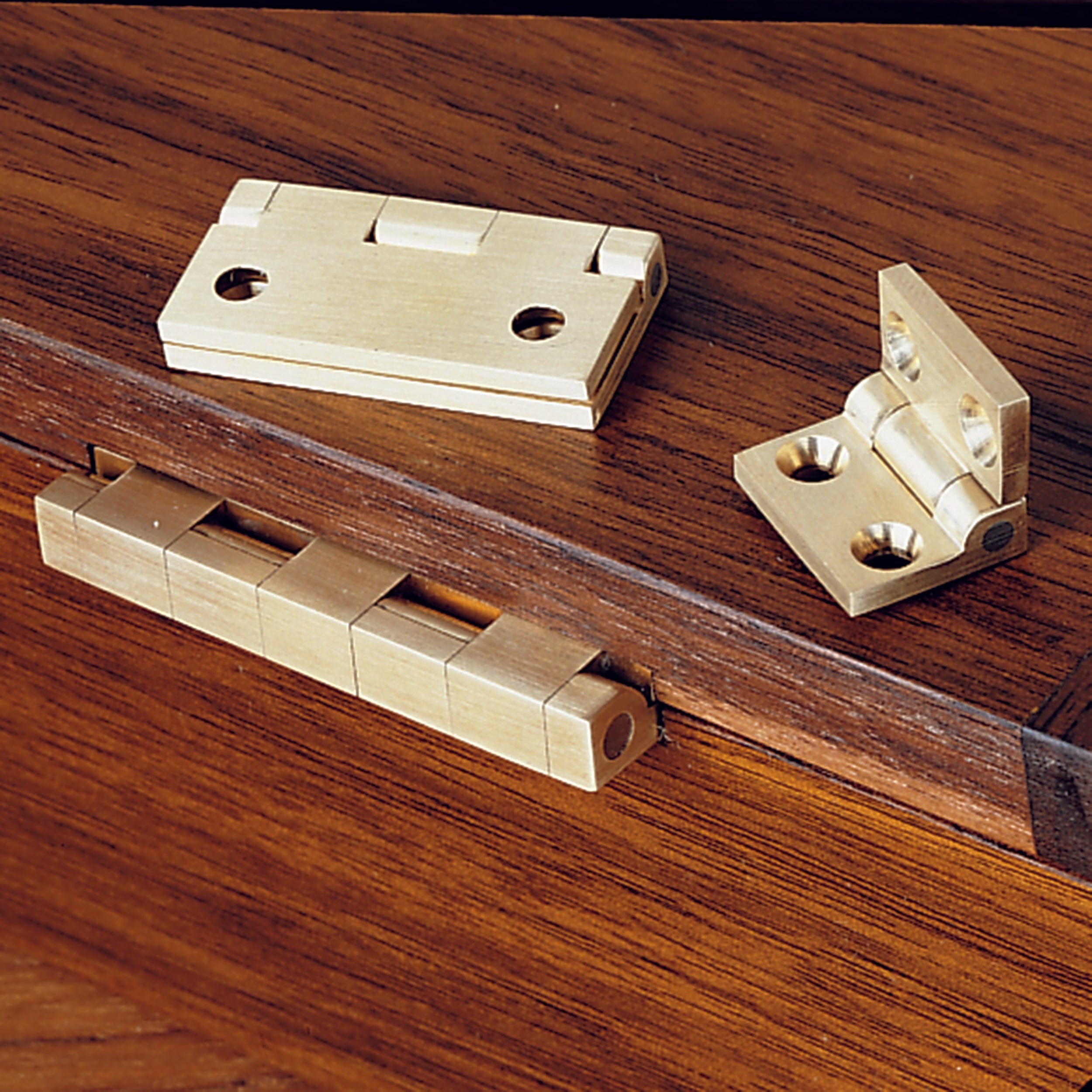 Brusso Box Hinge - Pair — 1/2" x 3/4"