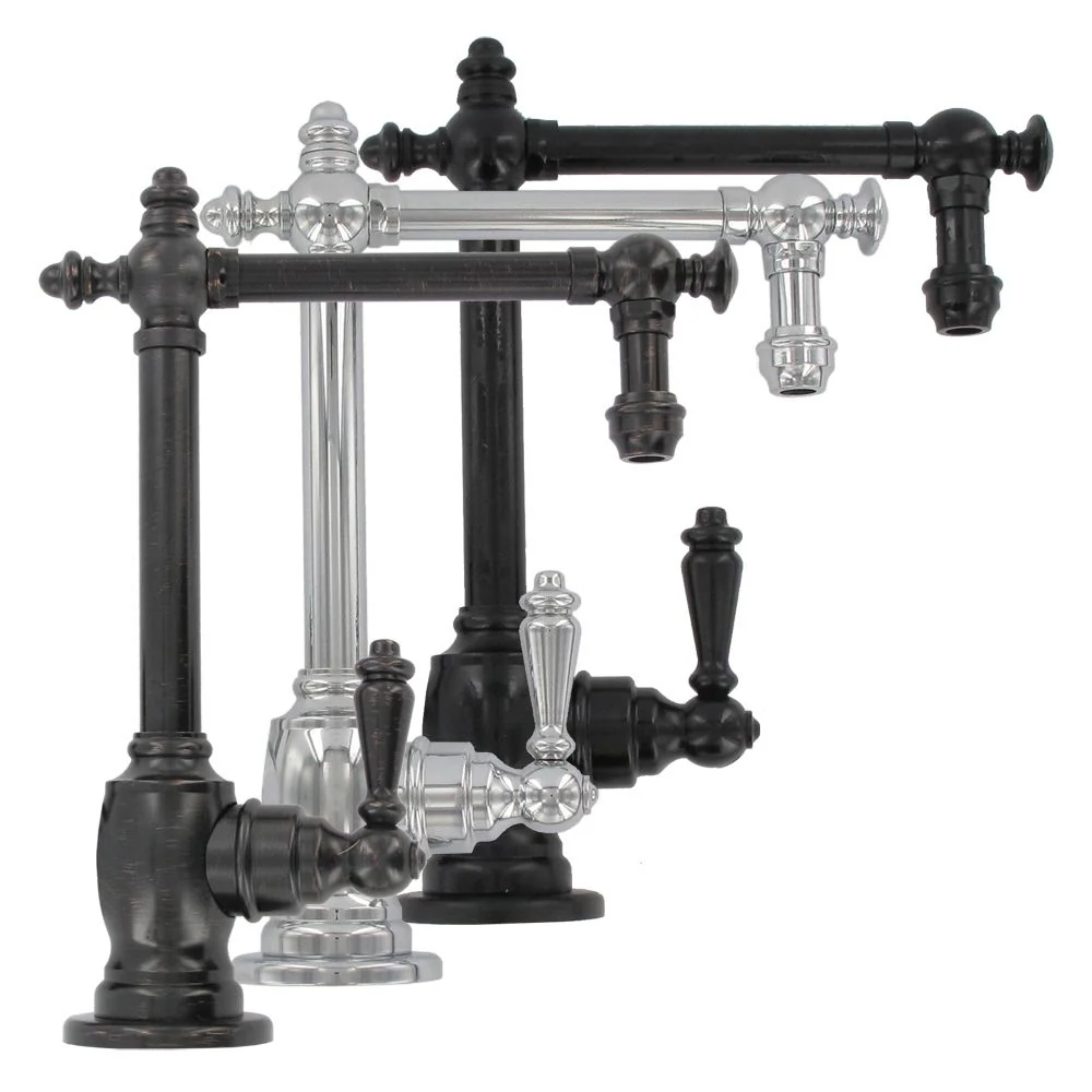 Waterstone Towson 1700C Faucets with Lever Handle - Cold Only — Satin Nickel PVD