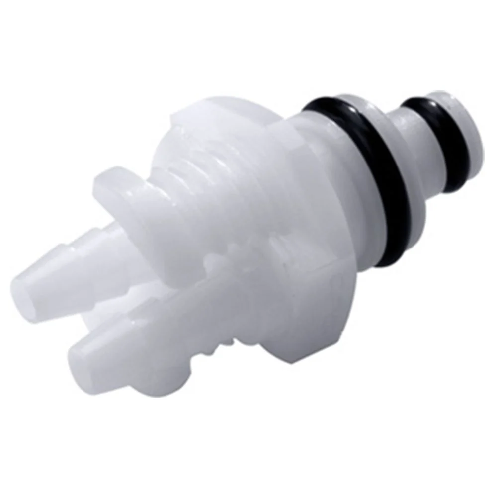 Colder PTC22020 Non-Valved Free Floating Hose Barb Coupling Insert - 1/8 ID Barb — Pack of 250