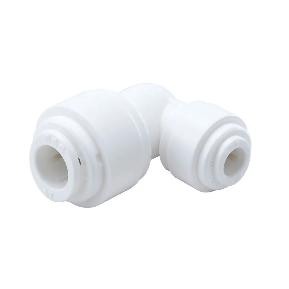 NeoFit - Acetal White Union Elbow 3/8" tube x 1/4" tube — Bag of 10
