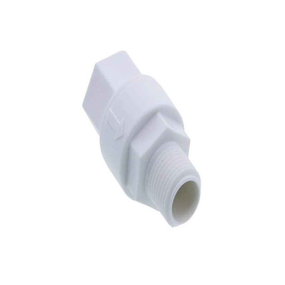 DrumQuik 2478900 Check Valve 302 Stainless Spring EPR O-Ring 1/2 FNPT X 1/2 MNPT — Bag of 5
