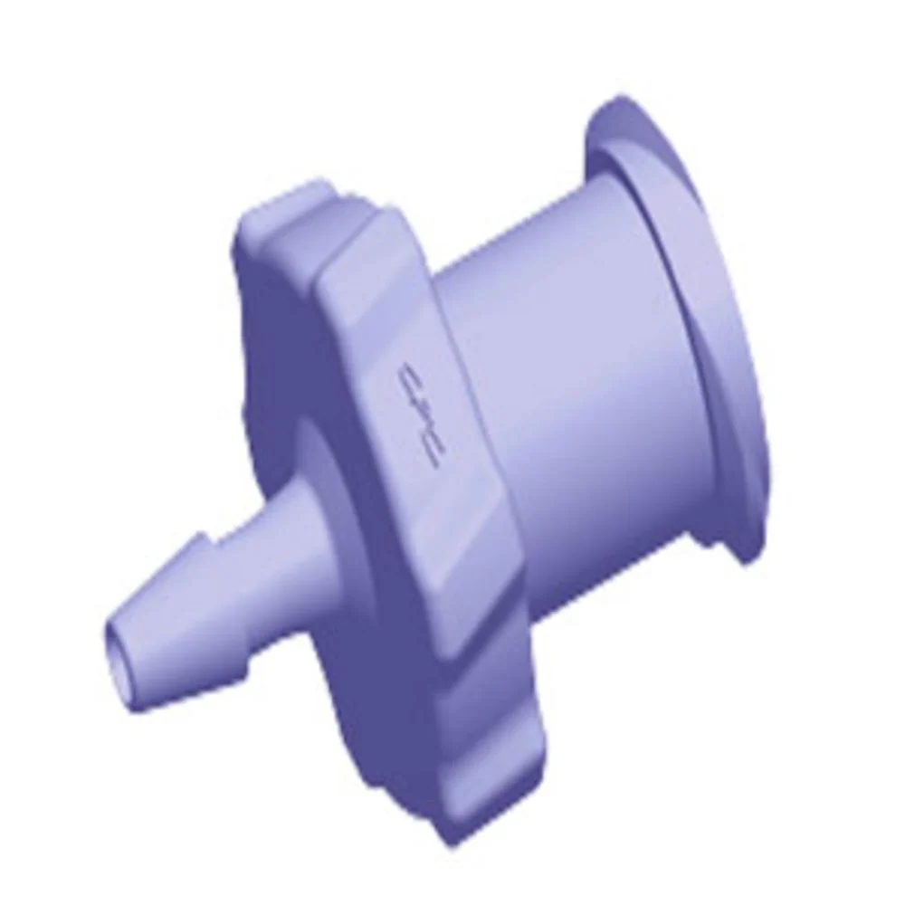 LF3191 Luer Fitting Purple Tint Polycarbonate Female Luer X 3/32 HB — Pack of 1000