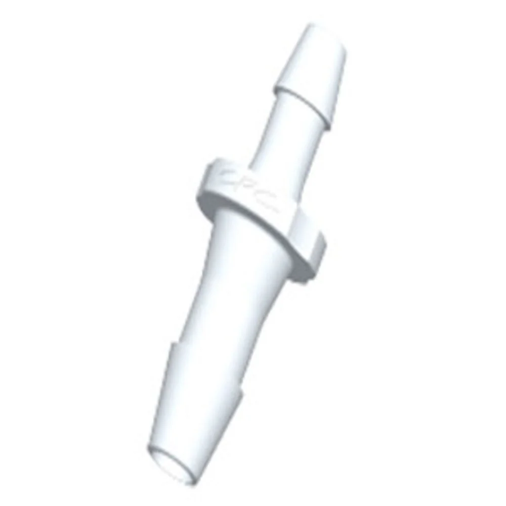 HSR8670 Straight Reducer Fitting Natural PVDF 1/4 HB x 3/16 HB — Single