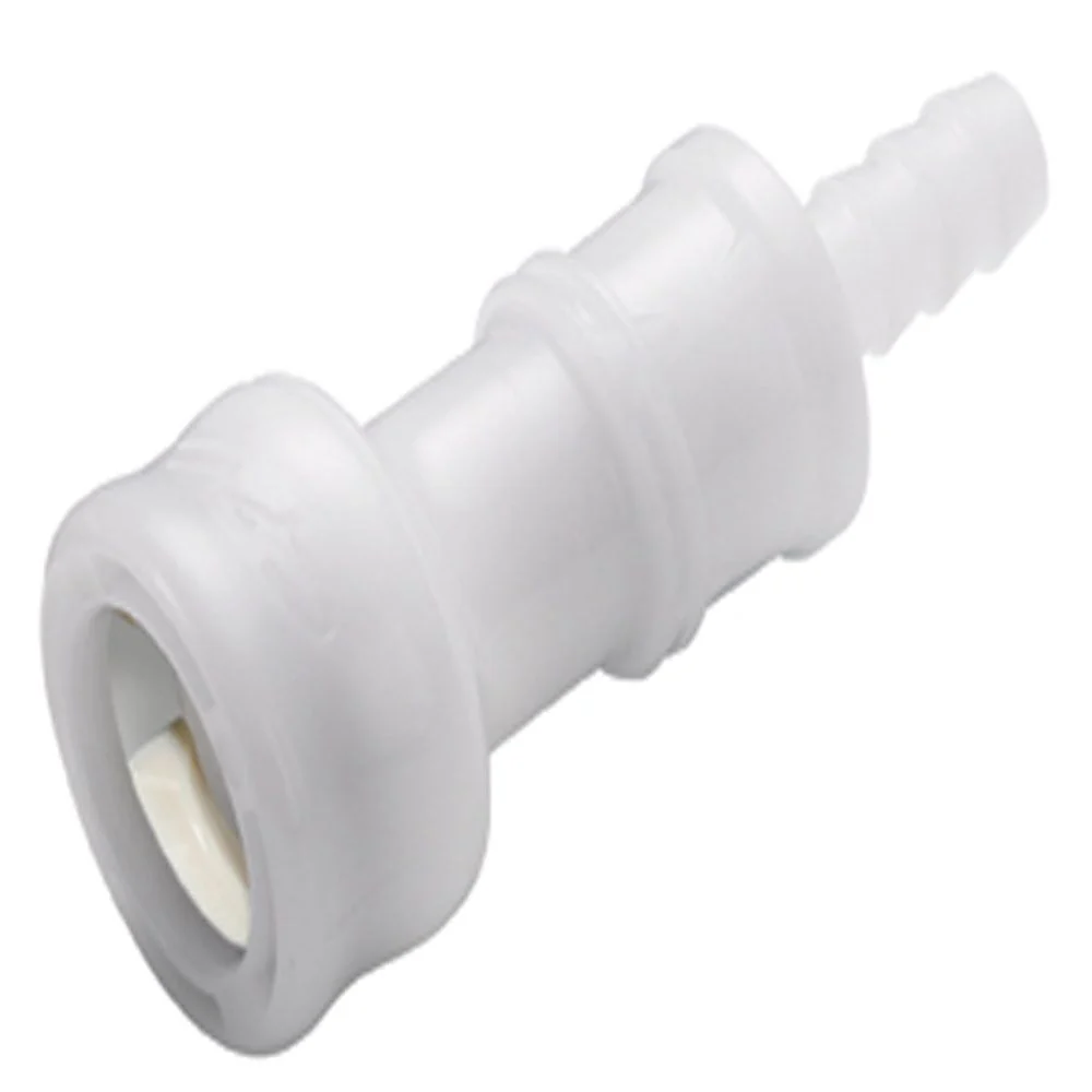 BACD17006 Valved Hose Barb Coupling Body 3/8 ID Barb — Single