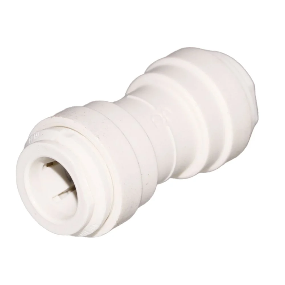 John Guest Union Connector Polypro - 1/2 — Box of 100