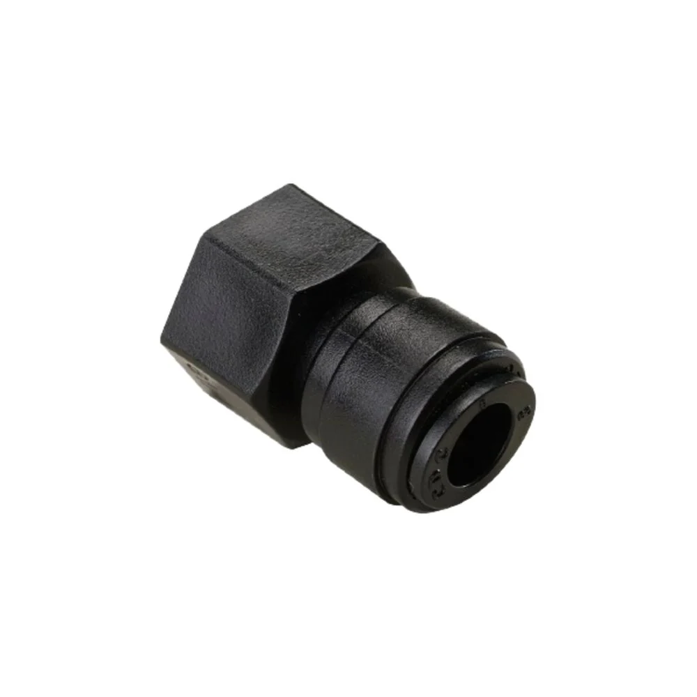 NeoFit - Acetal Black Female Adapter- Cone Type- 3/8"tube OD x 5/8 BSP(P) conic inside — Single