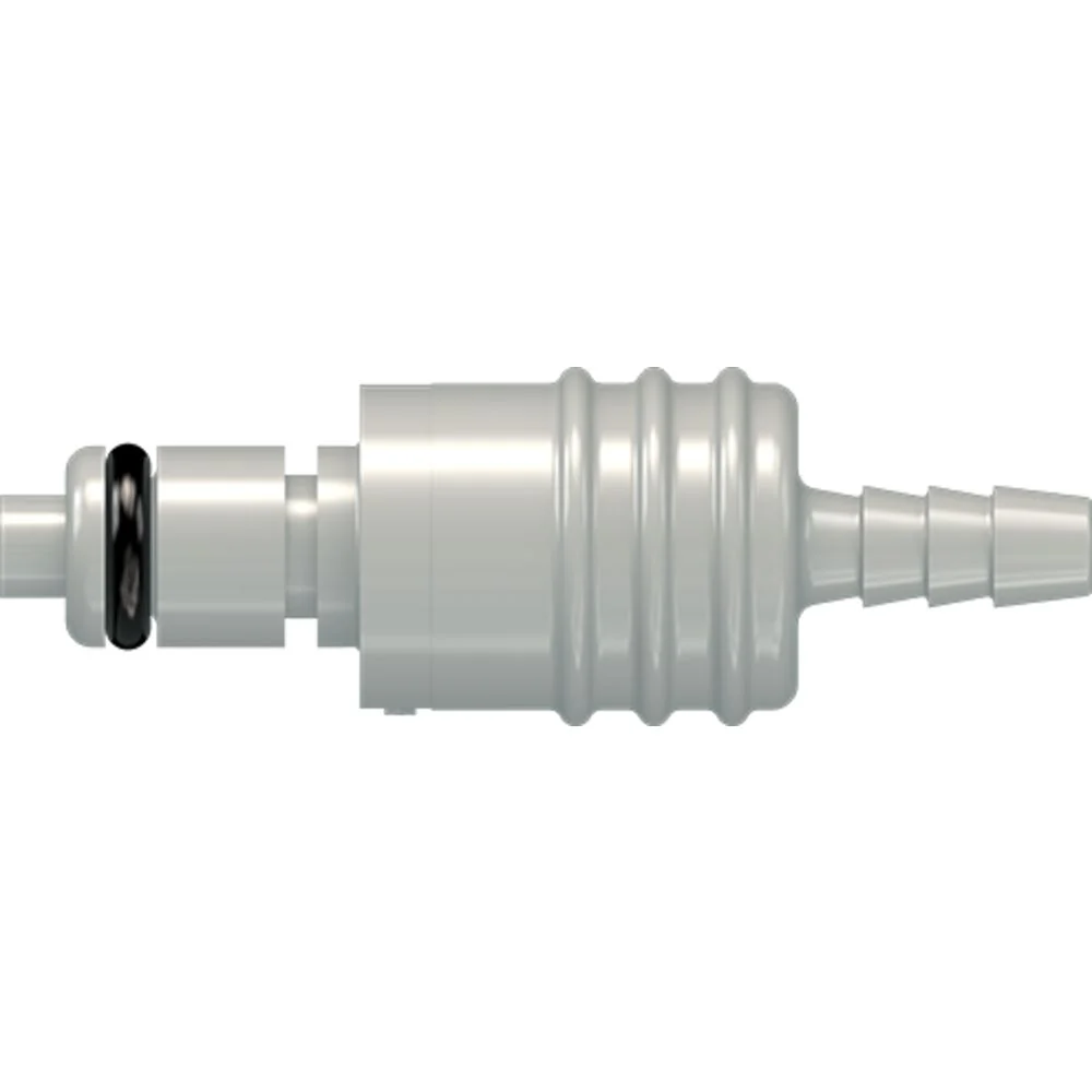 LinkTech 20PPV Inline Plug, Valved, 1/8" HB — Box of 1000