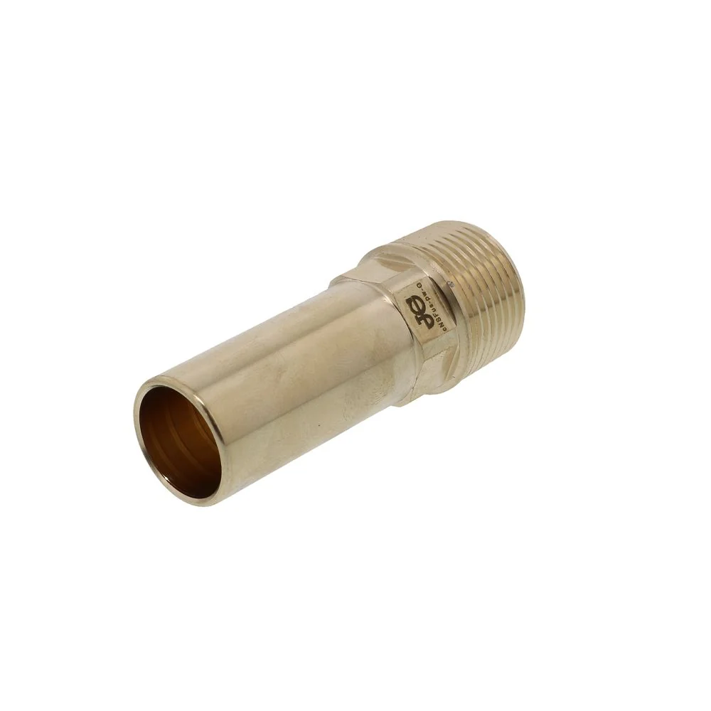 John Guest Lead-Free Brass Male Stem Adapter NPT - 3/4 CTS x 3/4 NPT — Box of 50