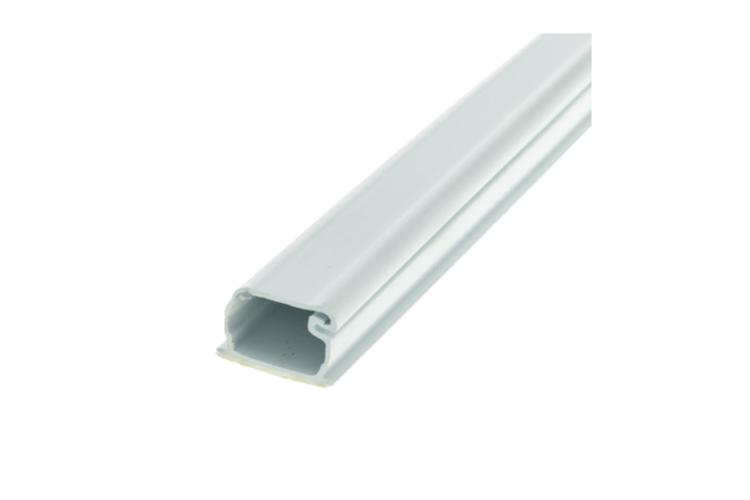 1.25in Surface Mount Cable Raceway, Straight White 6ft, 20pk