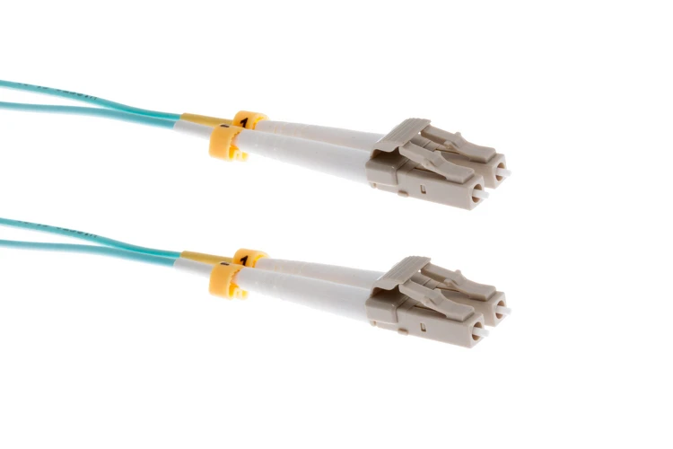 0.3M LC-LC OM4 40G 50/125 Multimode Duplex UPC Fiber Patch Cable