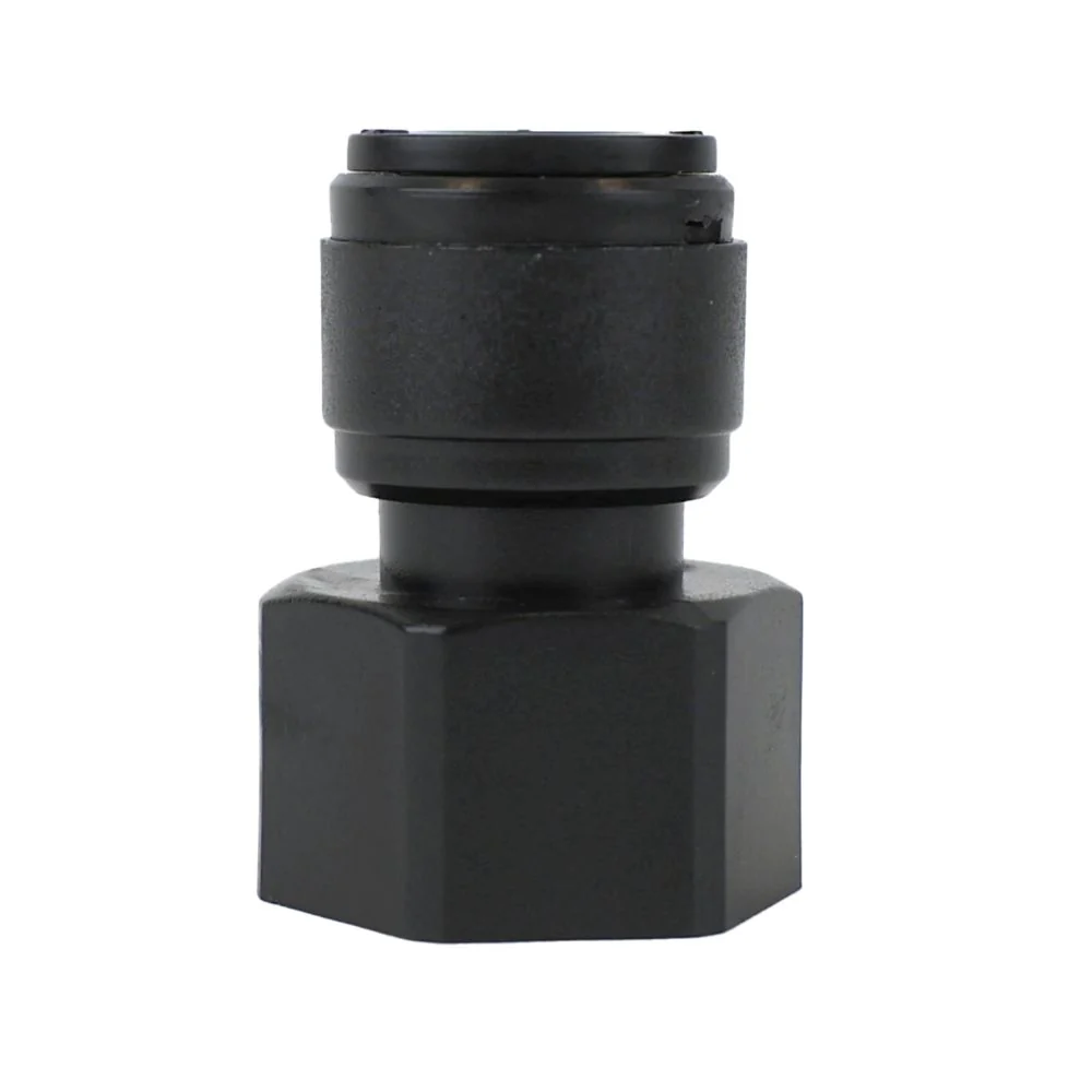 NeoFit - Black Female Adapter 1/2" tube x 1/2" BSP(P) - Cone Type — Bag of 10