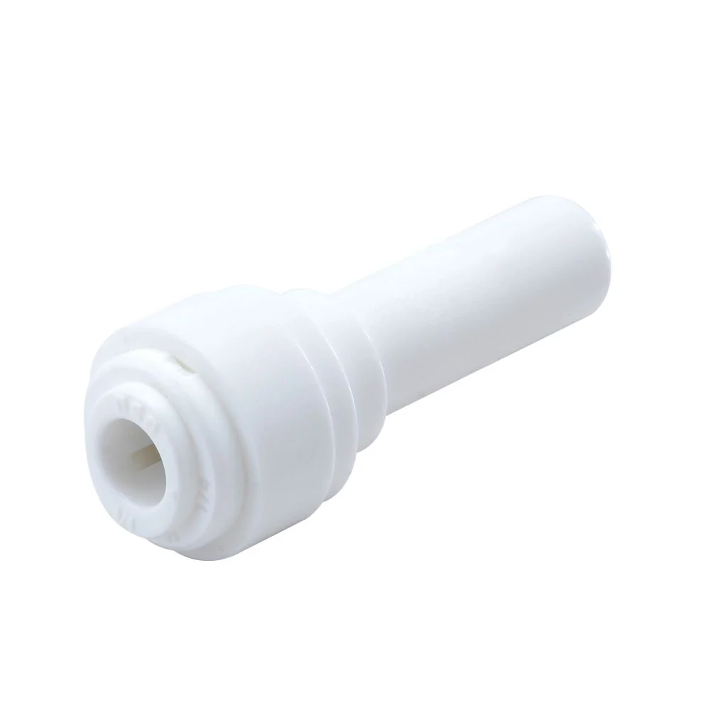 NeoFit - Acetal White Stem Reducer 8mm (5/16") tube x 1/2"stem — Box of 300