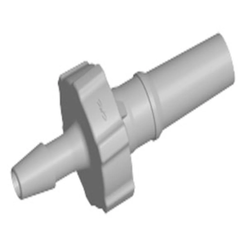 SLM31 Luer Fitting Natural Polypropylene Male Slip Luer X 3/32 HB — Single