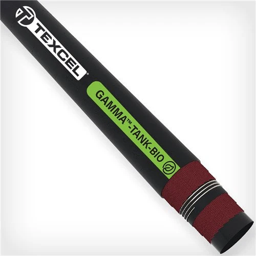 GTA15S1-BIO-2.0-100 by Texcel | GAMMA™-TANK-BIO Series | Biofuel Tank Truck Hose | 2" Hose ID | 150 PSI | 29 in/Hg Vacuum Rated | Black — 100' Length