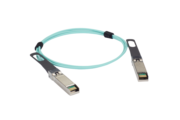 Cisco Compatible 25G SFP28 Active Optical Cable (AOC), 3m, 25GBASE-SR, Refurbished, SFP-25G-AOC3M