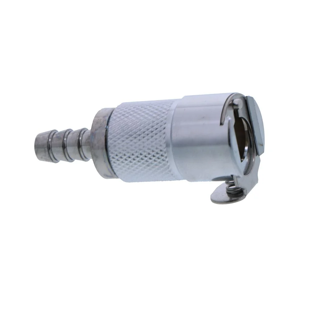 LCD17004 Valved In-Line Hose Barb Coupling Body 1/4 ID Barb — Single