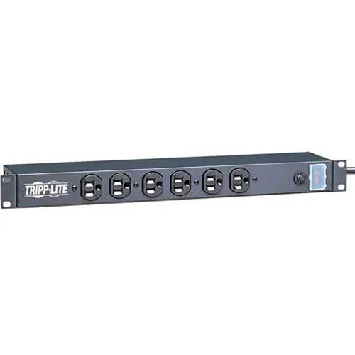 Tripp Lite RS-1215 Multiple Outlet Strip, 15-Amp, 12 Outlets, 15' Cord
