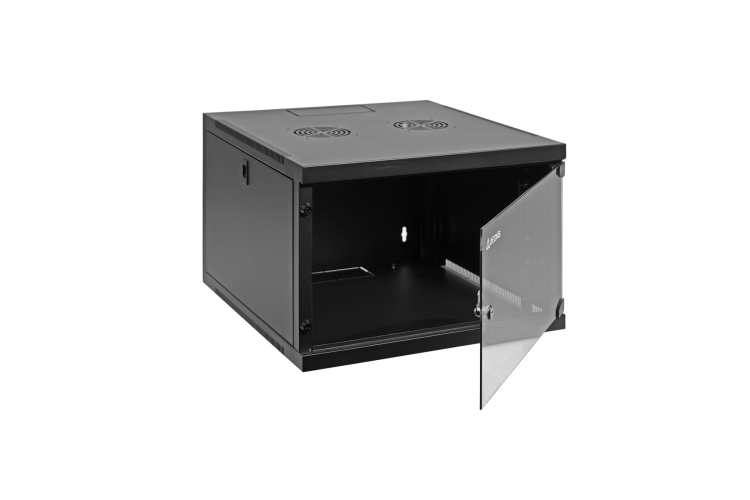 6U Wall-Mount Rack Cabinet, 18in Depth Pre-Assembled