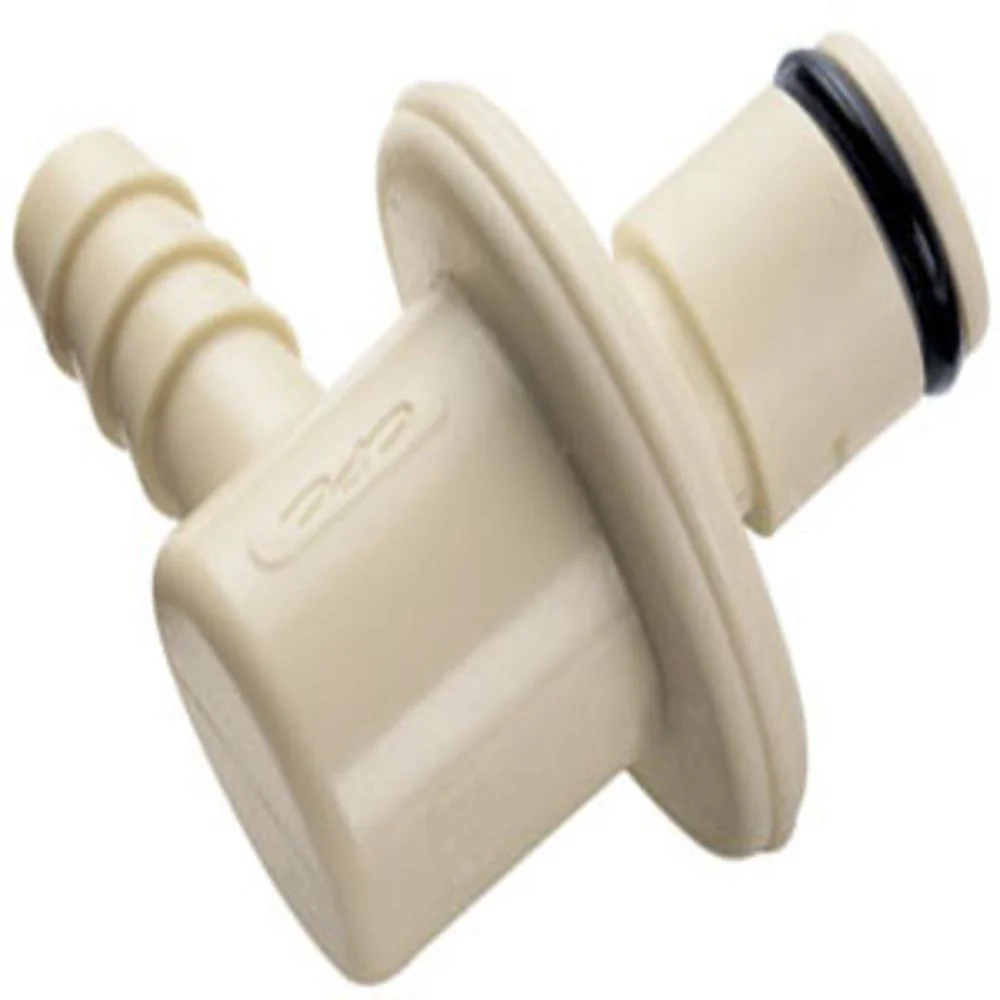 IPLCT2300600 3/8 Hose Barb Non-Valved Elbow Coupling Insert with RFID — Single