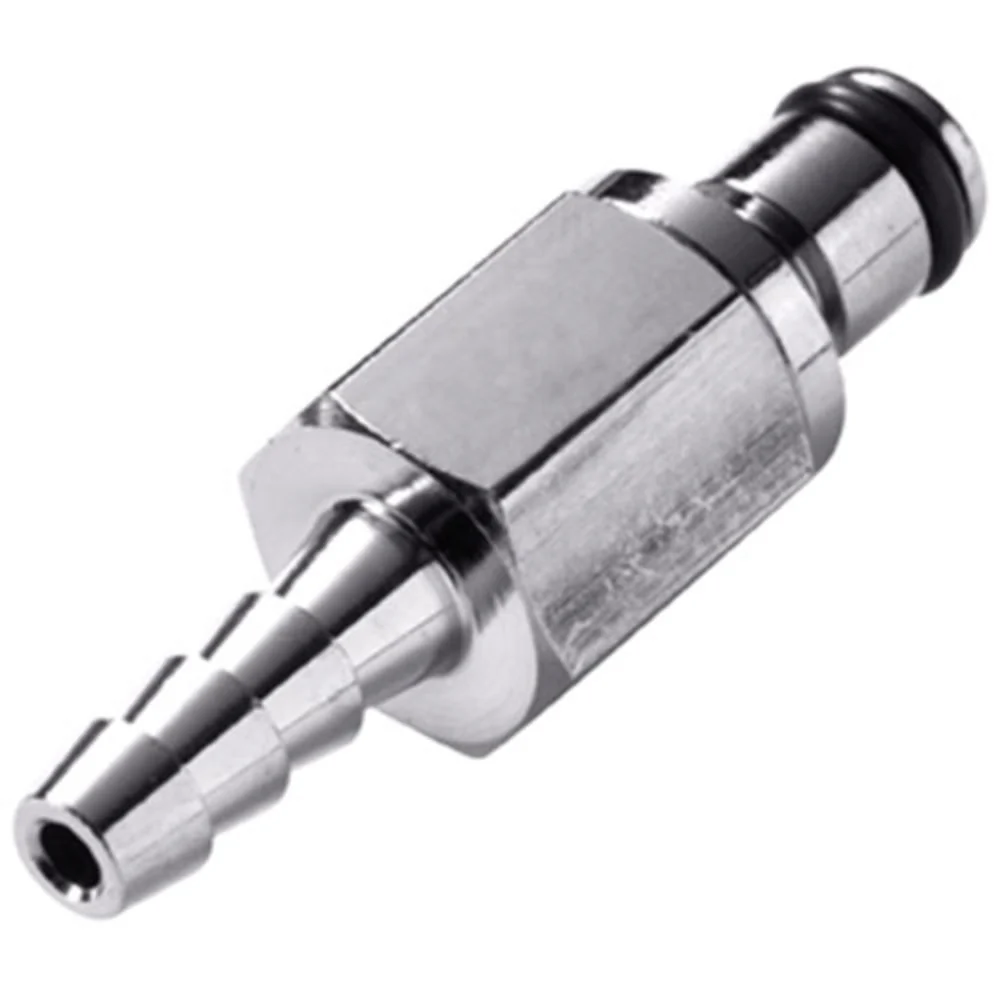 MCD2203V Valved In-Line Hose Barb Coupling Insert 3/16" ID Barb FKM (Viton) O-rings — Pack of 100