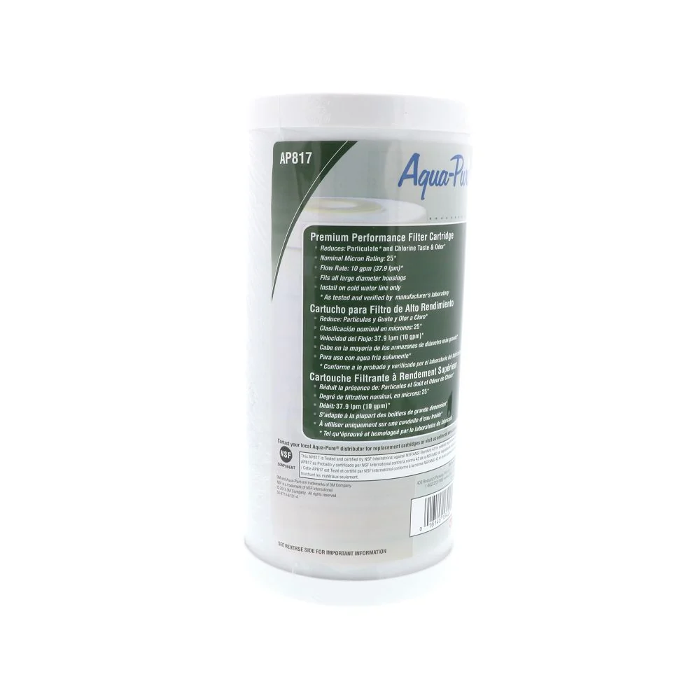 3M Aqua-Pure AP817 Whole House Carbon Filter 10" BB 25 micron — Single