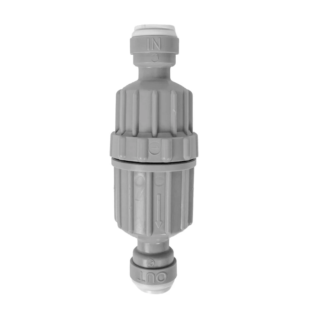 Inline Filter Strainer 1/4 - 1/4 80 mesh (180u) — Single