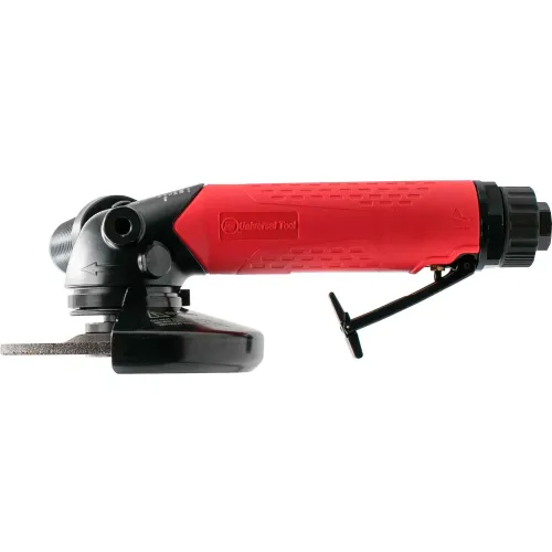 Universal Tool 4" Dia. Angle Grinder, 3/8" Air Inlet, 12000 RPM, 2.4 HP