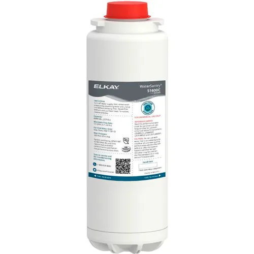 Elkay® WaterSentry® High Capacity Replacement Water Filter, 51600C, 6000-gallon