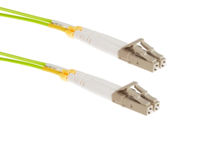 LC-LC 100 Gigabit Multimode Duplex 50/125 OM5 Fiber Patch Cable, 6M
