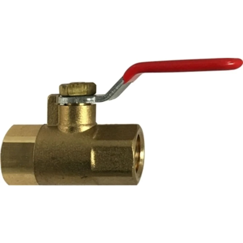 Brass 1/4"FIP X 1/4"FIP FRGD Mini B-Valve — Bag of 10