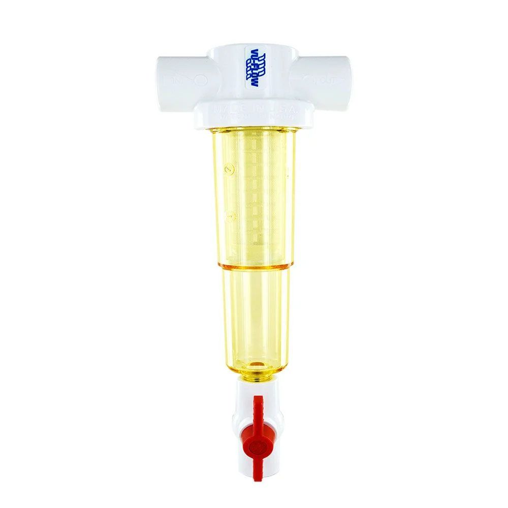 Vu-Flow Chemical Resistant Sand Separator Filter T Style 3/4" FPT — Polyester 24 Mesh (711 micron)