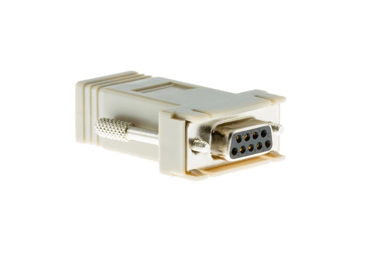 Cisco Compatible DB9 Female to RJ45 Female Console Adapter, CAB-9AS-FDTE. Please note that this adapter does not come pre-assembled.