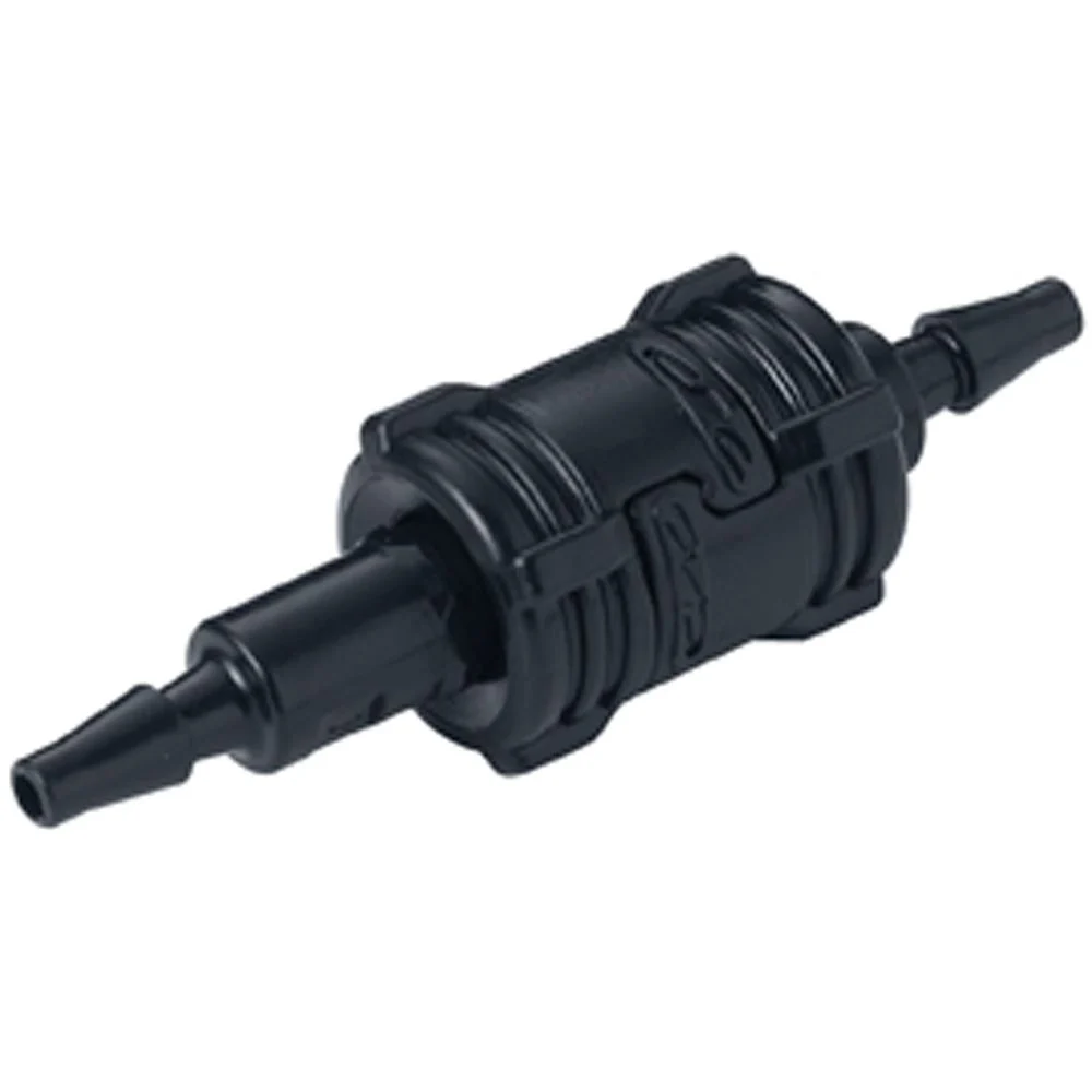 SMCM3MBLK Non-Valved Inline Coupling Set 3MM Hose Barb — Bag of 50