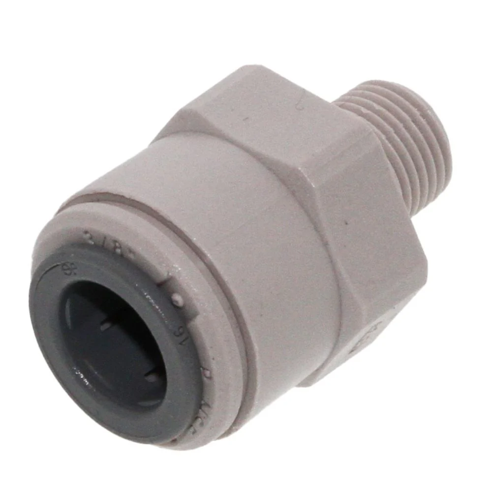 John Guest Male Connector NPTF - 3/8 x 1/8 NPTF — Single