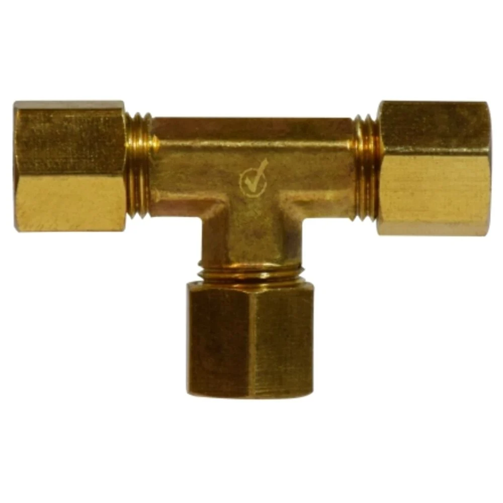 Lead-Free Brass Tee 1/2" — Single