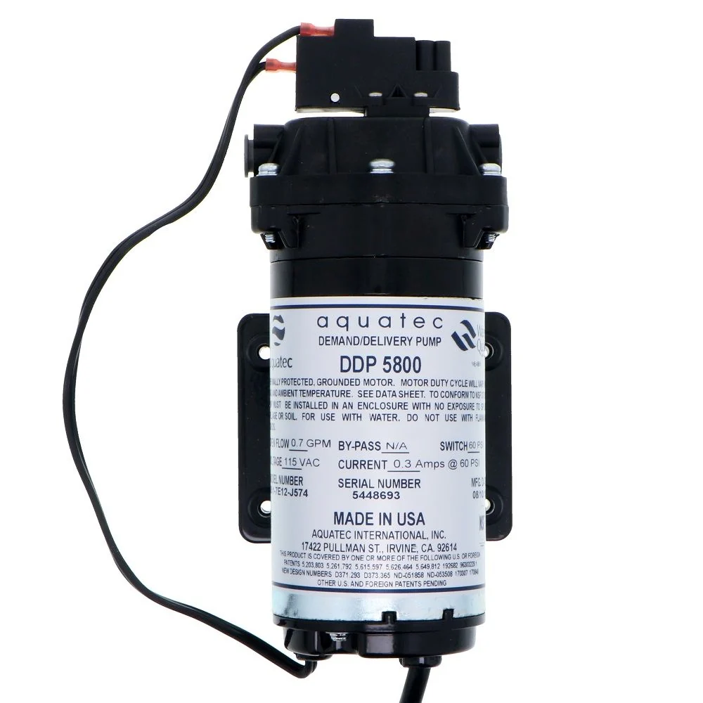 Aquatec 5851-7E12-J574 Pump .7 GPM, 3/8"JG, 115V — Box of 6