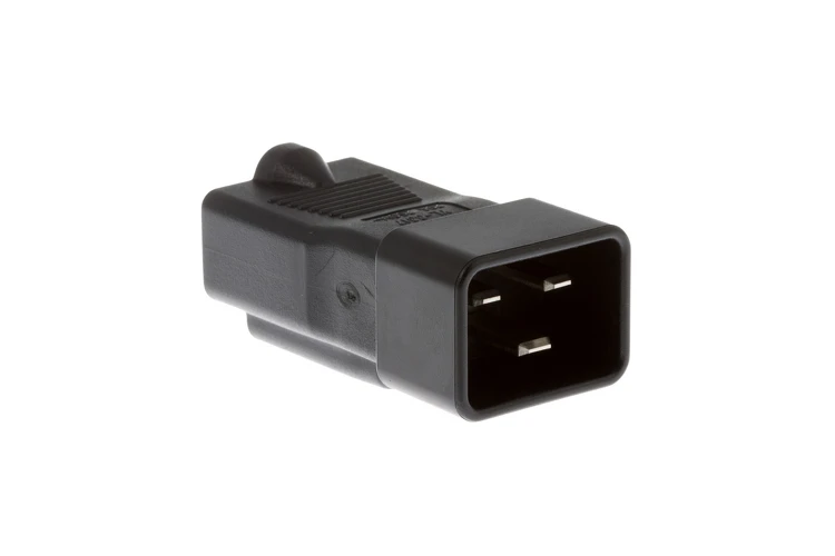 Plug Adapter C20 Plug to 5-15/20 Connector Block Adapter