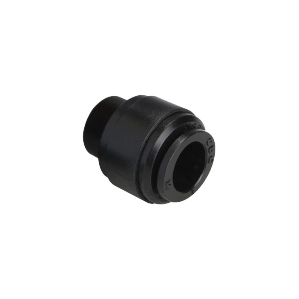 NeoFit - Acetal Black Tube End Stop 4mm (5/32") tube — Box of 800