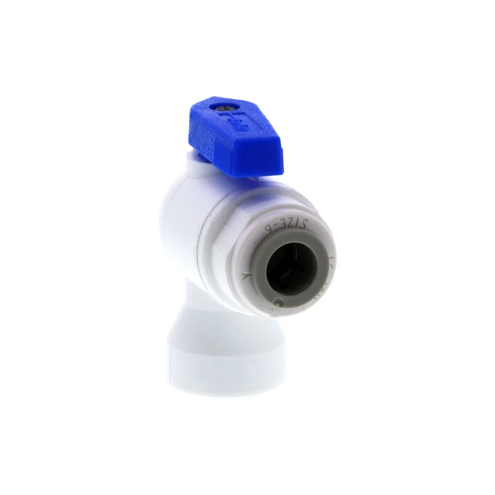 Parker PP6VFE4-MG Valve Female Elbow - 3/8 QC x 1/4 FPT — Box of 10