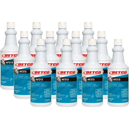 Betco® AF315 Disinfectant Cleaner, Citrus Floral Scent, 32 oz. Capacity Bottle, 12/Carton