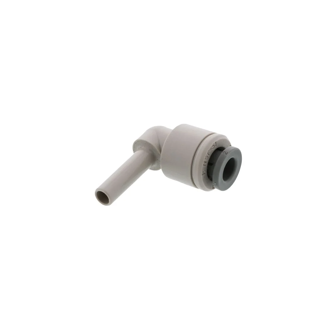 John Guest Stem Elbow Connector - 3/16 Stem x 3/16 — Single